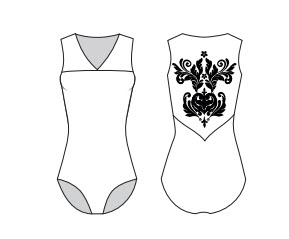 Maillot Flocado Ballet Rosa Crystale - Imagen 9