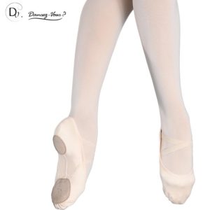 Zapatillas Elásticas de Ballet Media Punta Dansez Vous Lila