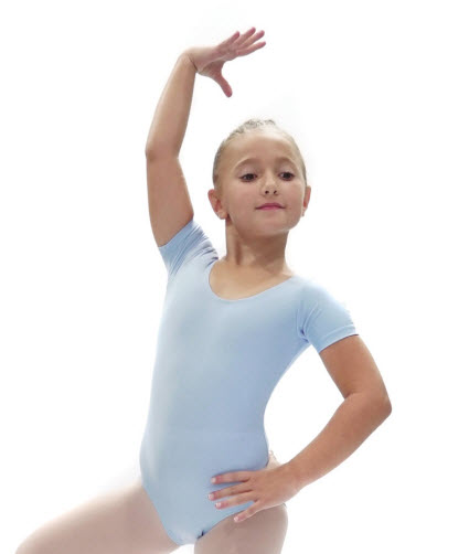 Maillot Básico Ballet Silver Swan Manga Corta - Imagen 4