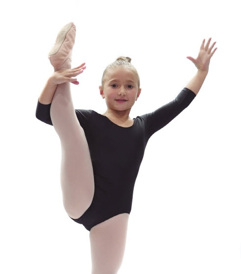 Maillot Básico Ballet Silver Swan Manga 3/4 - Imagen 3