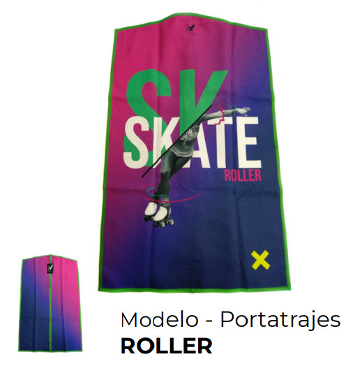 Porta Trajes Patinaje Silver Swan - Imagen 4