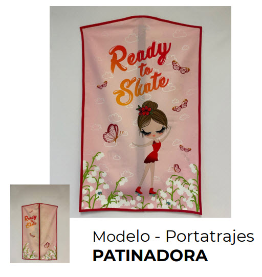 Porta Trajes Patinaje Silver Swan - Imagen 3