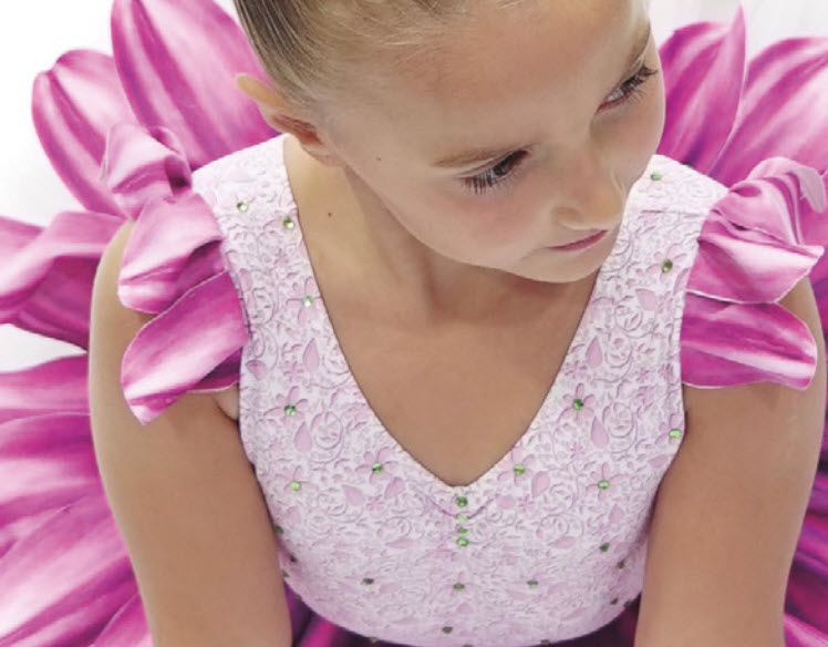 Tutú Entero Silver Swan Flor - Imagen 6