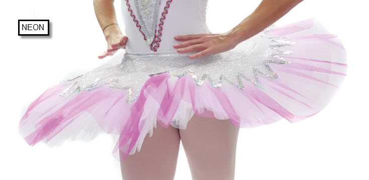 Sobrefaldas para Tutú o Plato Silver Swan - Imagen 4