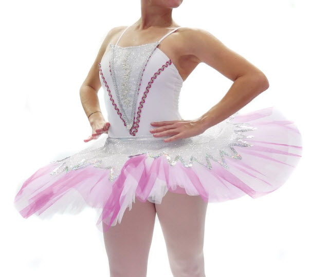 Sobrefaldas para Tutú o Plato Silver Swan - Imagen 6