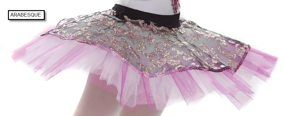 Sobrefaldas para Tutú o Plato Silver Swan - Imagen 5