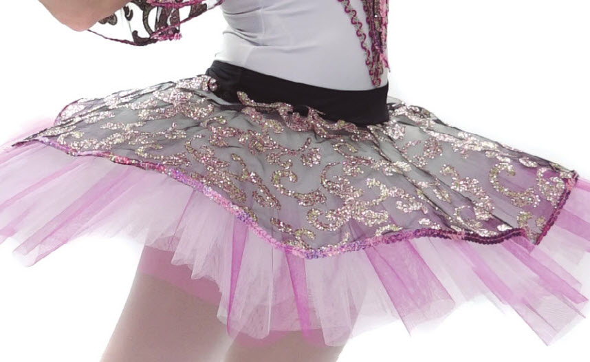 Sobrefaldas para Tutú o Plato Silver Swan - Imagen 9