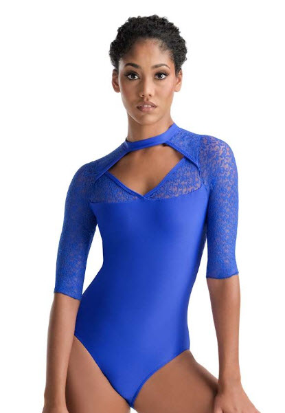 Maillot Manga 3/4 Ballet Rosa Moira - Imagen 7