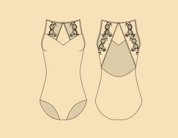 Maillot Tirante Ballet Rosa Alba - Imagen 7