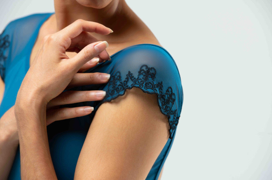 Maillot Manga Ballet Rosa Denise - Imagen 3