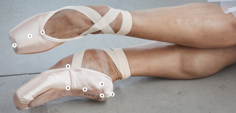 Bloch Raffiné con Soporte Puntas de Ballet - Imagen 4