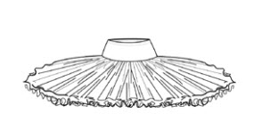 Tutú Plato DULCE Intermezzo sin Aro - Imagen 4