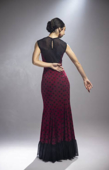 Vestido Flamenca Davedans CÁLIZ - Imagen 4