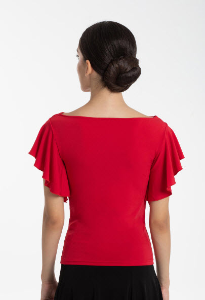 Camiseta Top Baile Salón/Latino Intermezzo JERVOLCAMIL - Imagen 4