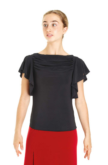 Camiseta Top Baile Salón/Latino Intermezzo JERVOLCAMIL - Imagen 5