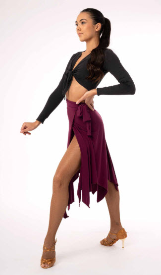 Falda Baile Salón/Latino Intermezzo FAZAD - Imagen 3