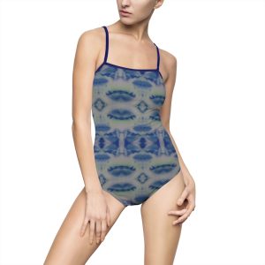 Blue Dessert Edition Women’s One-piece Swimsuit