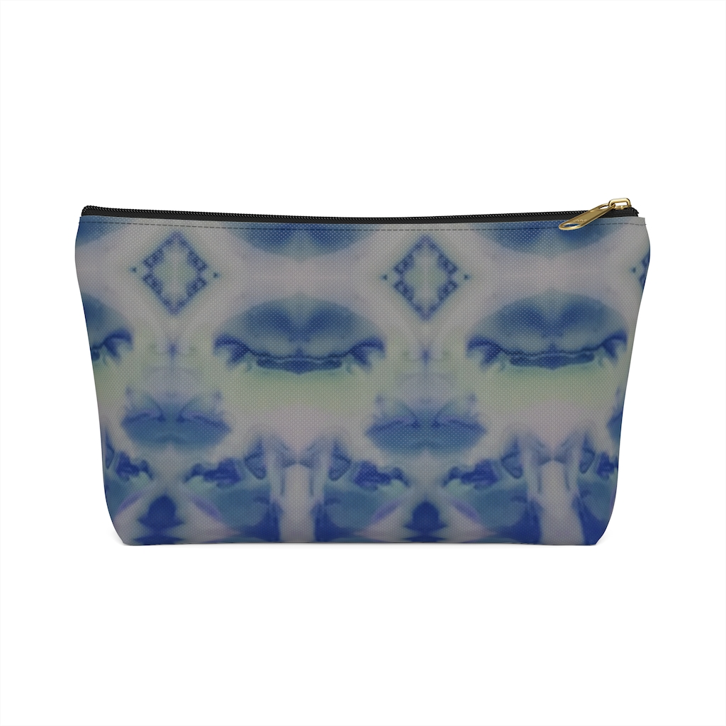 Blue Accessory Pouch w T-bottom - Imagen 8