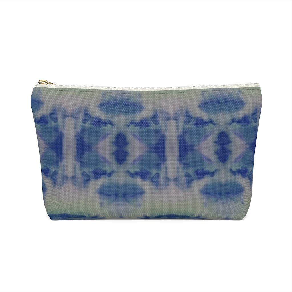Blue Accessory Pouch w T-bottom - Imagen 3
