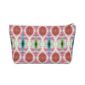 Pink Accessory Pouch w T-bottom