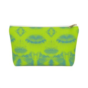 Yellow Accessory Pouch w T-bottom