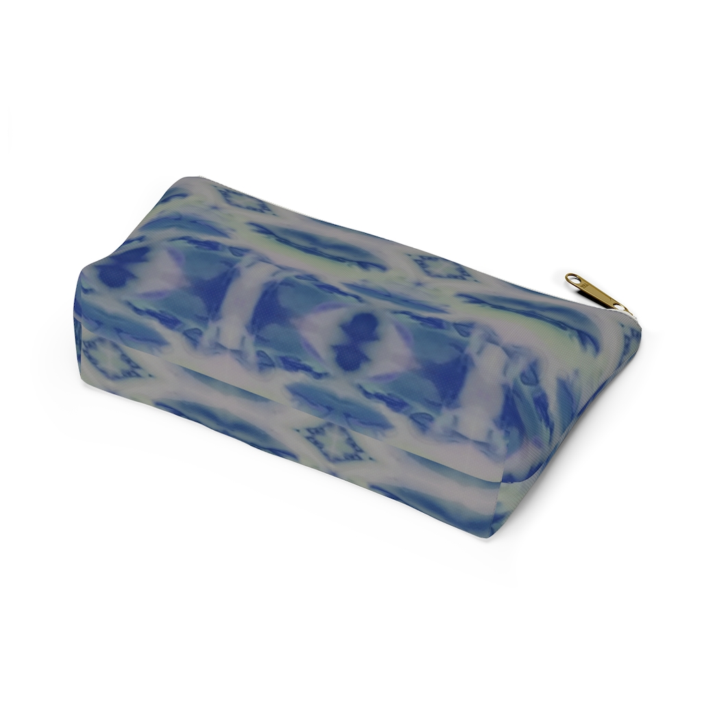 Blue Accessory Pouch w T-bottom - Imagen 6