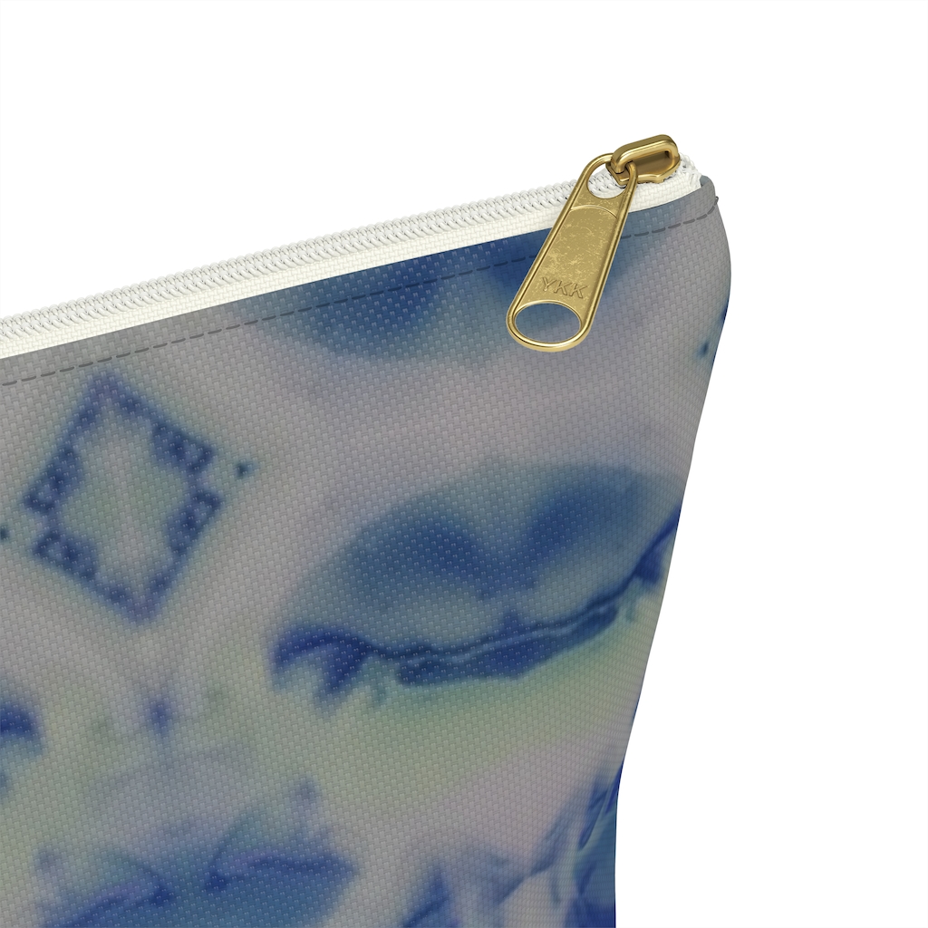 Blue Accessory Pouch w T-bottom - Imagen 7