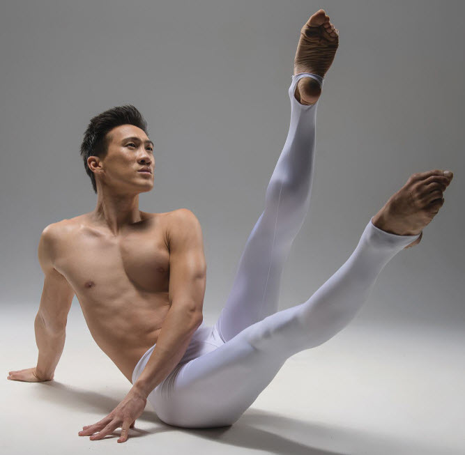 Malla Estribo Ballet Hombre Victor Ballet Rosa - Imagen 3