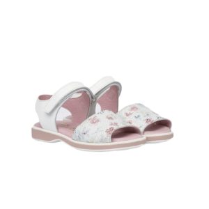 Sandalias Blancas Fantasía flores Angelitos