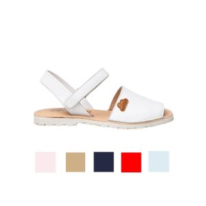 Menorquina velcro napa Angelitos « gel -memory foam »