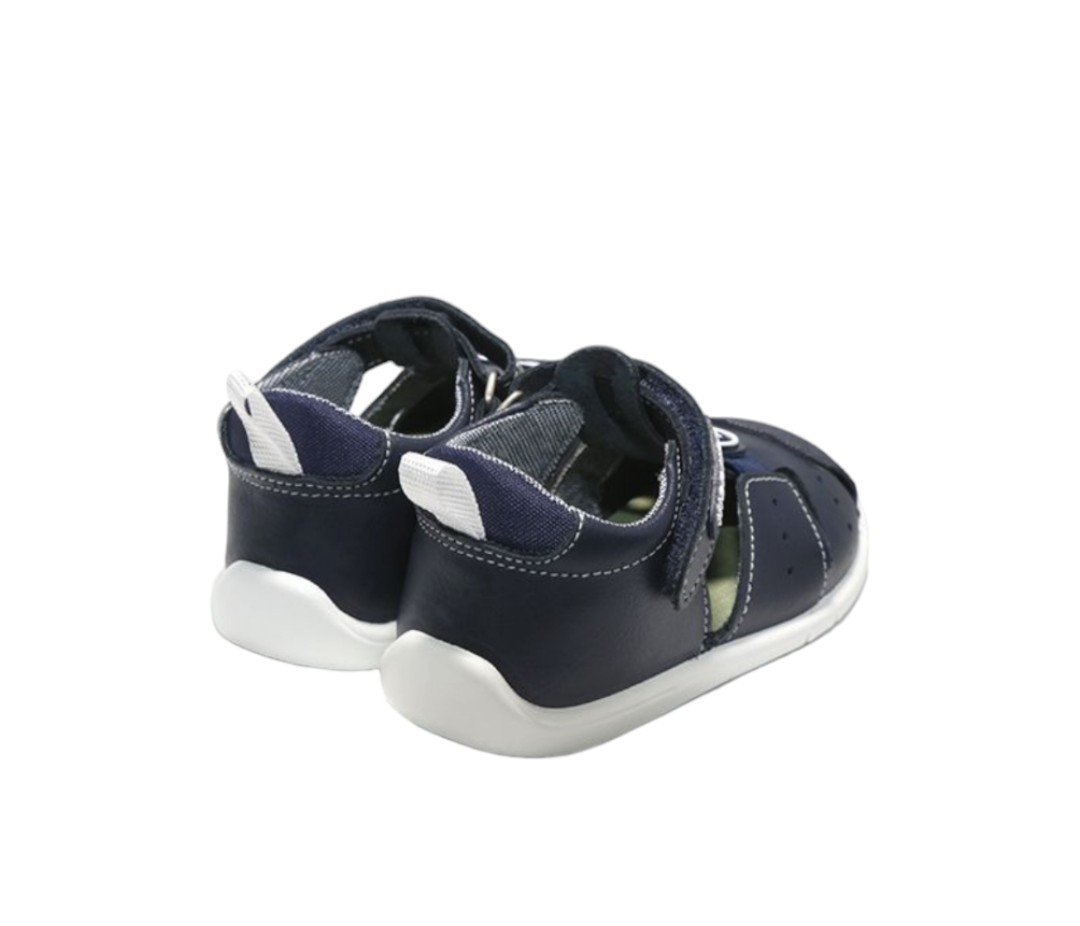 Sandalia respetuosa piel lavable Titanitos bioelastic Izan - Imagen 9