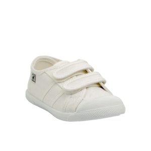 Zapatillas doble velcro lona Javer