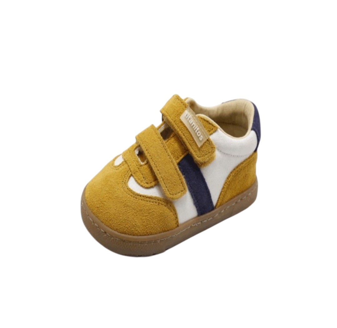 Deportivo Sneaker Moisés blanco combi Titanitos Respetuoso Drod 0 - Imagen 3