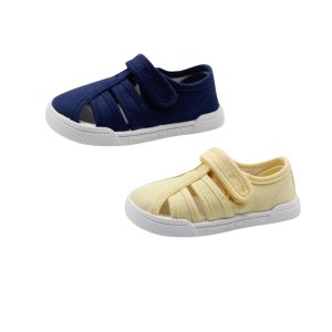 Sandalia lona respetuosa Mango Blanditos by Crio´s