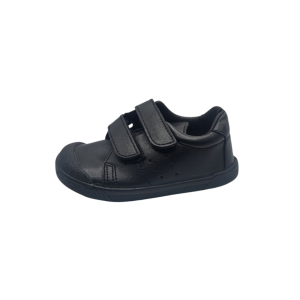 Zapatillas blanditas piel vegana negro y marino Flossy