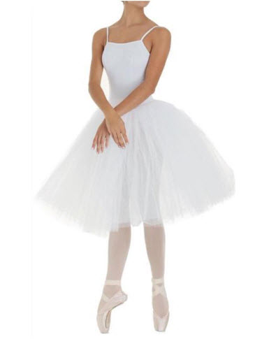 Tutú Romántico Corto de Ballet Intermezzo Bodylystrapcor