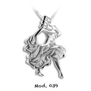 Colgantes Plata Mikelart con Figuras de Danza