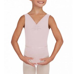 Maillot Ballet Capezio V-Neck Pinch Front Child
