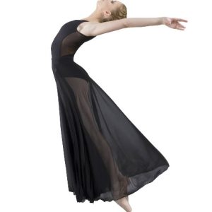 Falda Larga de Malla Mila