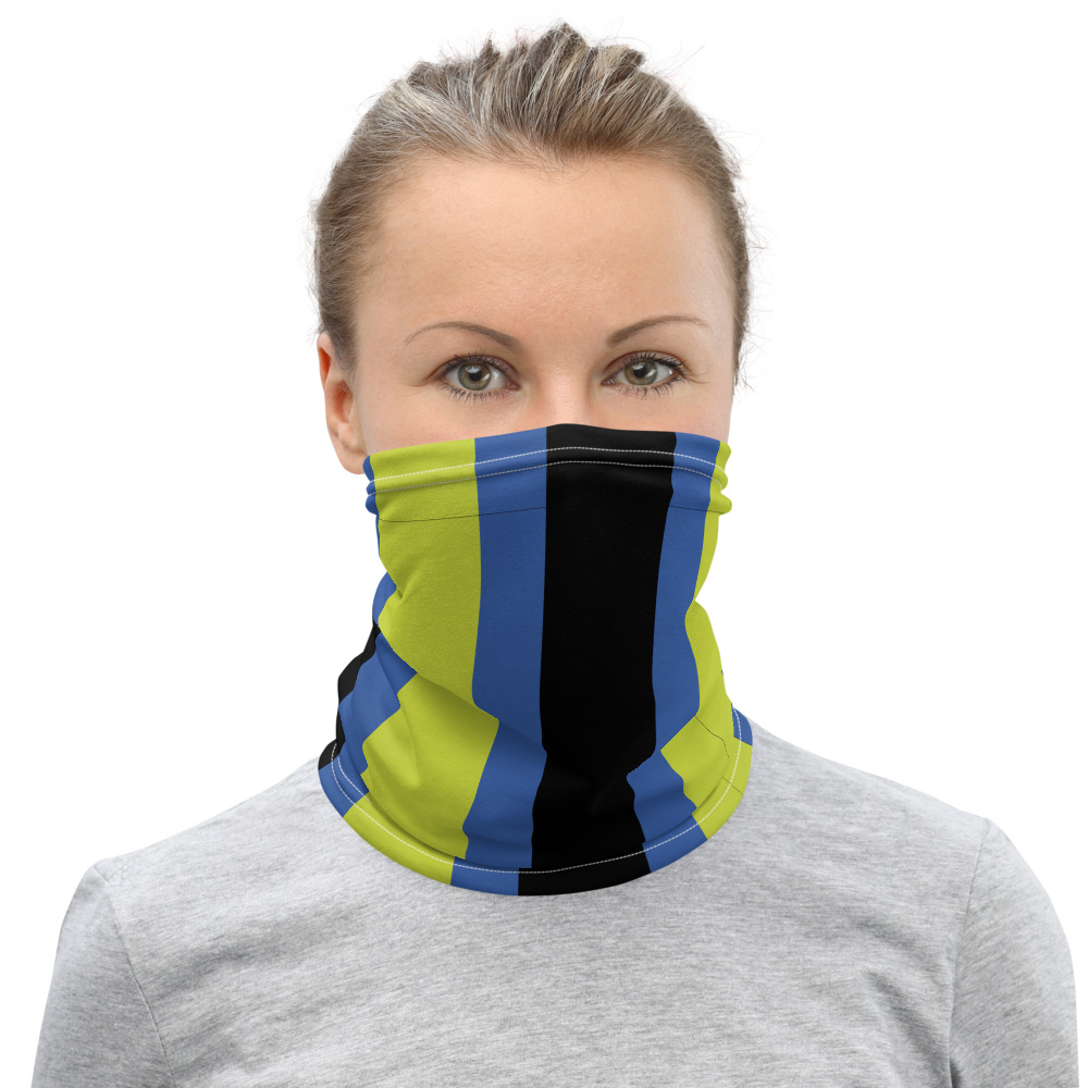 Blue Color Block Neck - Imagen 2