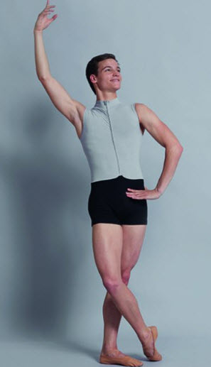 Entero Ballet Hombre Ballet Rosa Short Siegfried - Imagen 2