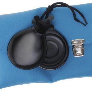 Castañuelas Doble Caja Vidrio Negro Gama Especial Castañuelas del Sur